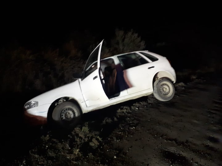 Photo of Ushuaia Vehículo accidentado en Playa Larga
