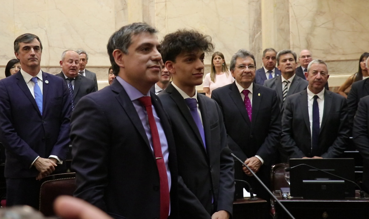 Photo of Matías Rodriguez juró como senador nacional