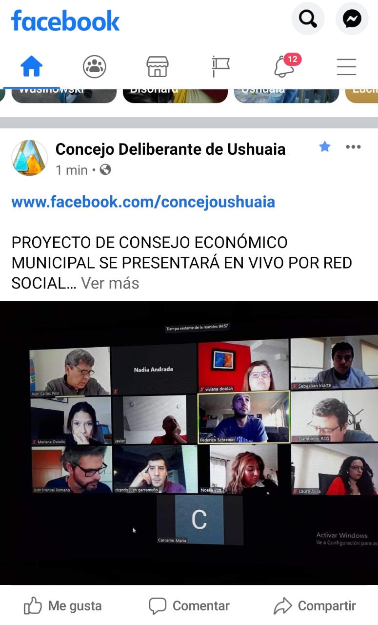 Photo of #Ushuaia PROYECTO DE CONSEJO ECONÓMICO MUNICIPAL SE PRESENTARÁ EN VIVO POR RED SOCIAL