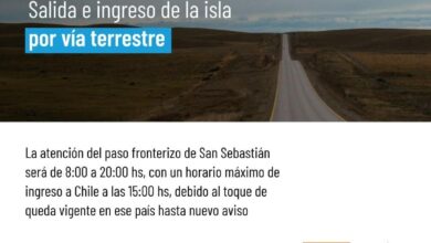 Photo of FRONTERA CON CHILE DE 08:00HS A 15:00HS PARA QUIENES QUIERAN SALIR DE LA PROVINCIA