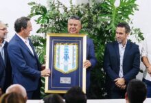Photo of Gimnasia festejó el centenario de su estadio en el Bosque con la visita de Chiqui Tapia
