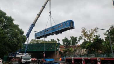 Photo of Choque de trenes: remueven otro coche del lugar del accidente y el servicio del San Martín continúa restringido