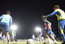 Photo of Video: la patada de Diego Martínez en el entrenamiento de Boca