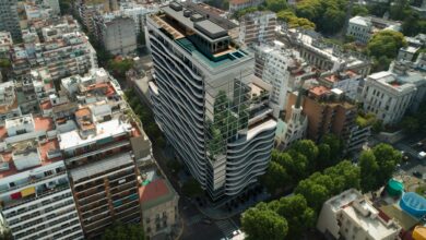 Photo of Recoleta: el edificio de 22 pisos y estilo brutalista que se convertirá en un proyecto con departamentos de lujo
