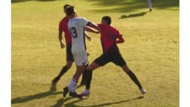 Photo of Video: pelea a piñas y patadas en una final Sub 17 de argentinos y brasileños