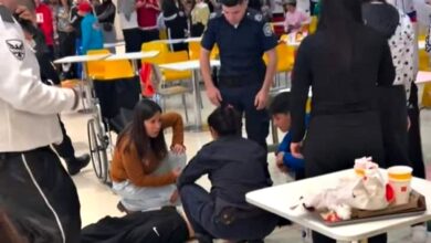 Photo of Gritos, corridas y heridos. Batalla campal entre más de 200 adolescentes en el patio de comidas de un shopping de zona norte