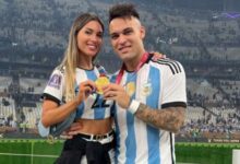 Photo of El romántico saludo de Agustina Gandolfo a Lautaro Martínez tras la victoria de la selección argentina