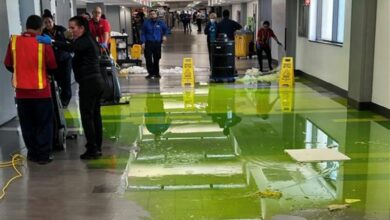 Photo of Alarma en el Aeropuerto de Miami por la aparición de un misterioso líquido verde: ¿qué ocurrió?