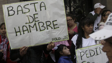 Photo of «Fila del Hambre»: Miles de manifestantes le reclamaron alimentos al Gobierno