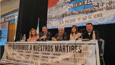 Photo of El juez Ariel Lijo participó de un acto sindical convocado bajo consignas contra Milei