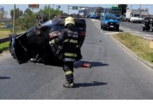 Photo of Triple choque en la Avenida General Paz dejó nueve heridos, entre ellos dos niños de 2 y 11 años