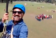 Photo of Video: un turista grabó de casualidad el inicio de la masacre en Cachemira mientras se deslizaba en tirolesa