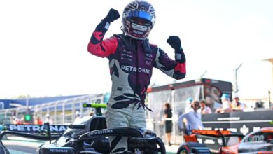 Photo of Antonelli voló para una jornada histórica en la Formula 1
