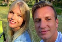 Photo of La historia de amor de Maxi López y Daniela Christiansson: del flechazo en una cena a esperar su segundo hijo juntos