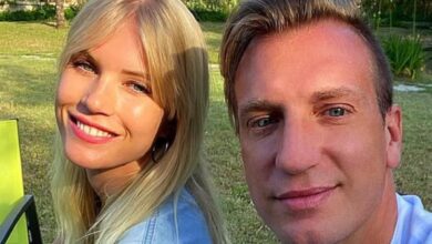 Photo of La historia de amor de Maxi López y Daniela Christiansson: del flechazo en una cena a esperar su segundo hijo juntos