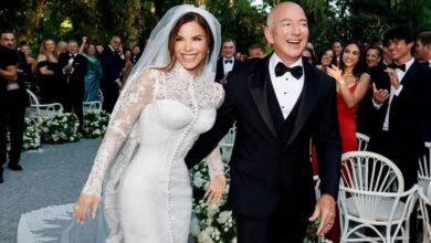 Photo of La boda de Jeff Bezos y Lauren Sánchez en Venecia, día 2: intercambio de anillos, ola de calor y más protestas