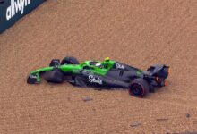 Photo of Los golpes de Gabriel Bortoleto y Oliver Bearman al final de la tercera práctica en Silverstone