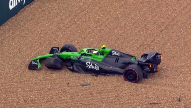 Photo of Los golpes de Gabriel Bortoleto y Oliver Bearman al final de la tercera práctica en Silverstone