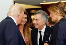 Photo of Mauricio Macri se reencontró con Donald Trump y Melania en la final del Mundial de Clubes