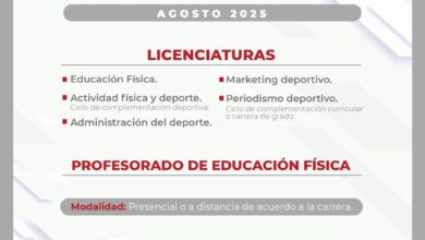 Photo of Siguen abiertas las inscripciones para el Profesorado de Educación Física y las nuevas carreras de IURP