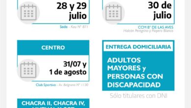 Photo of El próximo lunes comienza una nueva entrega de módulos alimentarios