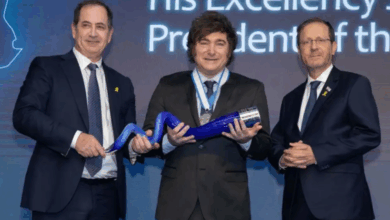 Photo of Javier Milei donó un millón de dólares a una alianza proisraelí en América Latina