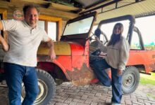 Photo of Arreglaba autos con su padre y le transmitió a su hija la misma pasión: en dos semanas armó junto a ella un jeep IKA
