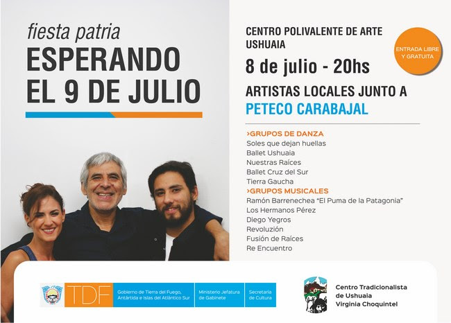 Photo of Peteco Carabajal en “Esperando el 9 de Julio”
