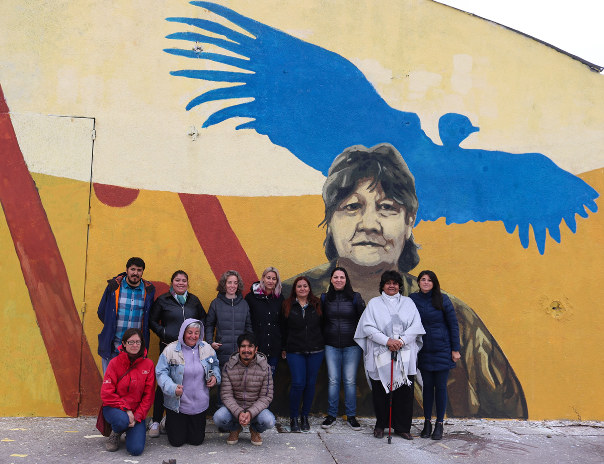 Photo of #Tolhuin Culminó el 1er Encuentro Provincial de Muralistas Fueguinos “Pintando Historias”