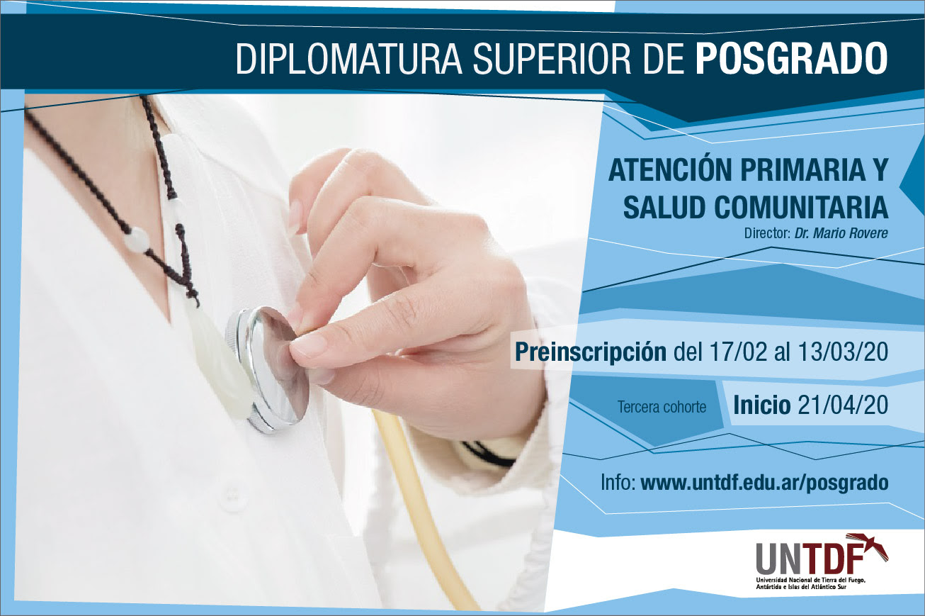 Photo of UNTDF Abre una nueva cohorte del Posgrado en Atención Primaria de la Salud y Salud Comunitaria