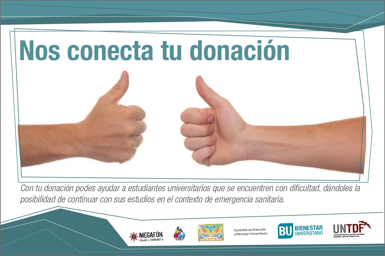 Photo of UNTDF: Impulsan la acción solidaria  “Nos conecta tu donación”