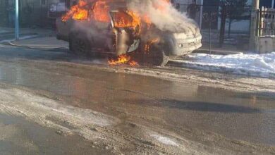Photo of Ushuaia, Un desperfecto eléctrico acabo con una camioneta en llamas
