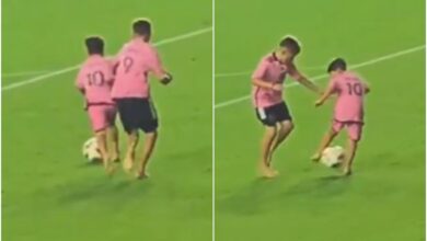 Photo of Video: Mateo Messi hizo una jugada espectacular que se viralizó e impactó por los mismos gestos que La Pulga