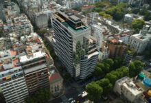 Photo of Recoleta: el edificio de 22 pisos y estilo brutalista que se convertirá en un proyecto con departamentos de lujo