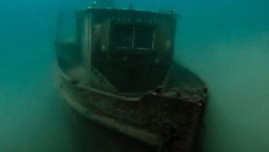 Photo of Hallaron el «Helvecia», el barco hundido hace más de un siglo en el lago Nahuel Huapi