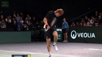 Photo of Andrey Rublev: el ataque de furia en la derrota ante Francisco Cerúndolo en el Masters 1000 de París