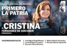 Photo of Ya está lista la boleta de Cristina Kirchner