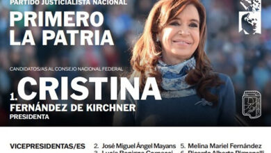 Photo of Ya está lista la boleta de Cristina Kirchner