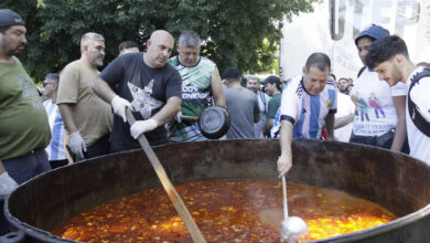 Photo of Olla popular en Plaza Constitución con Camioneros a cargo de la cocina