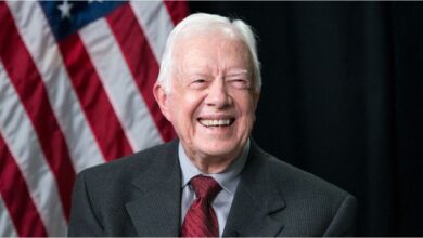 Photo of Con 100 años recién cumplidos, el expresidente Jimmy Carter votó a Kamala Harris