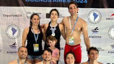 Photo of Comodoro sumó cuatro medallas en el Sudamericano de Natación Master y Premaster