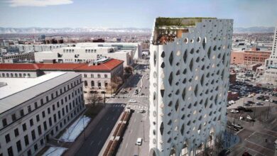 Photo of 265 habitaciones de lujo y un bar con vista panorámica: cómo es el excéntrico hotel sustentable que funciona como pulmón de la ciudad