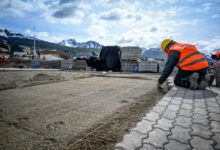 Photo of CONTINÚAN LOS TRABAJOS EN LA PASARELA LUIS PEDRO FIQUE