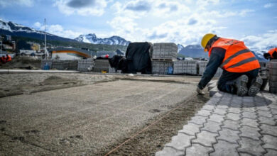 Photo of CONTINÚAN LOS TRABAJOS EN LA PASARELA LUIS PEDRO FIQUE