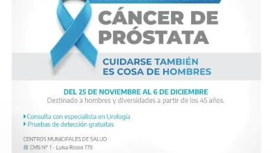 Photo of El Municipio lanza la campaña de prevención de cáncer de próstata