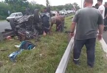 Photo of Choque y vuelco en Panamericana: cinco personas terminaron heridas a la altura de Cardales