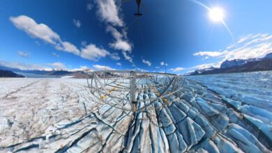 Photo of “Es como jugar al ping-pong con señales de radio”: el asombroso método que científicos usaron para medir el glaciar Upsala