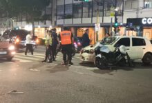 Photo of Un integrante de la custodia de Javier Milei protagonizó un fuerte choque contra un auto