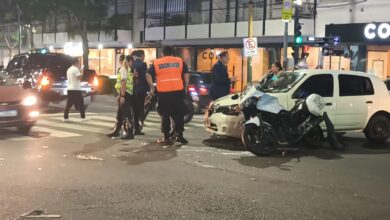 Photo of Un integrante de la custodia de Javier Milei protagonizó un fuerte choque contra un auto