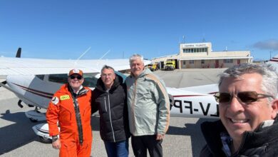 Photo of “El alma se llena de congoja”: la emotiva travesía a las Malvinas de cuatro pilotos argentinos